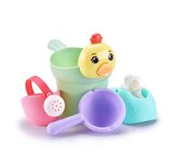 Jouets De Plage Pour Bébé 8/5/4, Bac À Sable, Jeu D'eau, Seau En Plastique, Moule De Château, Jouets De Bain En Caoutchouc Souple