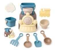 Jouets De Plage Pour Le Sable | Jeu D'été Pour Creuser Et Ramasser Le Sable - Set Plage - Idéal pour Vacances Estivales Voyage Séjour Station Balnéaire Bord de Mer Jardin Arrière-Cour Parc et Bord de