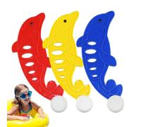Jouets de plongée pour enfants - Portable moderne, durable, élégant, dans la piscine, jouet sous-marin avec dauphins, jeux de natation qui coulent | Multipurpose Outdoor Indoor Utility Sleek