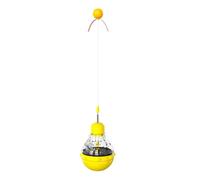 Jouets de puzzle alimentaire pour chats, jouet de boule de distribution de friandises pour chats | Jouet de nourriture pour chat avec lumière LED et teaser | Mangeoire puzzle pour chat, jouets d'enric