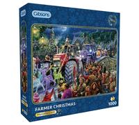 Jouets De Puzzle De Noël Farmer Gibsons Games 1000 Pièces G6439