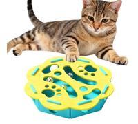 Jouets De Puzzle Interactifs Pour Chats - Planche À Gratter | Jouets D'Enrichissement Pour Chat - Pour Jeu Dressement Dentition Ennui Chiot Races Petites Moyennes Grandes Niche Chenil Intérieur Extéri