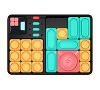 Jouets de puzzle portables - Smart Slide Challenge, Mind Maze Game | Puzzle logique portable, jouets de puzzle du constructeur de compétences cognitives, teaser cérébral portable pour la pratique