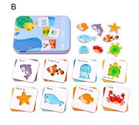 Jouets De Puzzle Pour Enfants, 24 Pièces/Ensemble, Couleur Vive, Compacte, Pratique, Légumes
