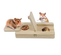 Jouets de recherche de nourriture pour petits animaux - Jouets d'enrichissement interactifs en bois | Jouets drôles pour petits animaux, jeu de casse-tête, jouets d'enrichissement interactifs en bois