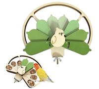 Jouets de recherche d'oiseaux, jeux de formation d'oiseaux, jeu de cage interactif pour perroquet, améliore l'intelligence et l'activité, mangeoire en acrylique durable, jouet pour oiseaux pour petits