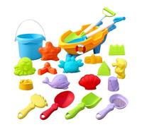 Jouets de sable ,Coffret de plage interactif 19 pièces,Kit Construction Château de Sable - pour parcs, vacances estivales, lacs, aires de jeux aquatiques, pique-niques et camping en plein air