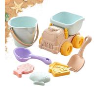 Jouets De Sable - Coffret Ludique Portable avec Pelles et Seau,Jouets De Sable De Plage Pour,Pour Jardin Aire De Jeux Rivière Et Lac Parc Garderie
