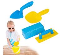 Jouets de Sable pour Plage - Jouets de Construction Sable Neige,Kit de Construction Château avec Pelles et Moules, Jeux Extérieur Voyage Camping Jardin