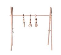 Jouets de salle de sport en bois | Jouet de jeu pliable avec cadre en bois pour nouveau-nés - Jouets de développement précoce pour chambre de bébé, chambre de nouveau-né, salon, centre d'éducation de