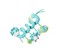 Jouets De Siège Auto pour Bébés,Jouet D'Activité pour Siège Auto - Peluche Sensorielle avec Clochette Et Couleurs Vives pour De 0 À 3 Ans Fille Garçon Chambre Conduite