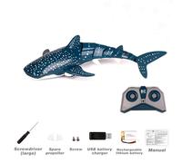 Jouets De Simulation De Requin Rc 2.4g, 4ch, Étanche, Télécommande Électrique, Bateau Requin, Piscine, Salle De Bain, Jouets Pour Enfants, Cadeau