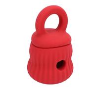 Jouets de Traitement des Chiens, Réduisez la Température de Peur - les Jouets de Mangeur Lent de Chien Résistant à la Température Préalable pour Prévenir les Problèmes Digestifs pour les (rouge clair)