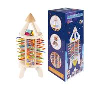 Jouets de tri de couleurs - Kit de jeu de fusée éducative, puzzle éducatif interactif, activité de détection amusante, divertissement imaginatif | Fête d'anniversaire, aventure scolaire à domicile en