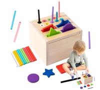 Jouets De Tri De Couleurs Pour Tout-Petits | Jouet En Bois Interactif D'Appariement - Jeu Éducatif Pour Tout-Petits,Pour École Maison Maternelle Préscolaire Tutorat Anniversaire Noël Salle De Jeu