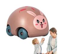 Jouets de Voiture de Dessin animé : Jouet éducatif de créature roulante, Curseur de Moteur à Friction, mécanique d'abdominaux avec des Couleurs Vives | Idéal pré