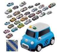 Jouets de voiture minuscules, jouets de voiture de course - Les jeux pour tout-petits tirent le jeu de voitures | Véhicules en interactif Toys éducatifs pour, farceurs de sacs cadeaux, faveur