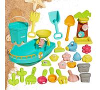 Jouets de voyage, outil d'exploration de creusement amusant de 25 pièces - Jouets de plage - FS pour en plein air sont faits de matériaux sûrs et IR A