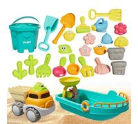 Jouets de voyage, outil d'exploration de creusement amusant de 25 pièces - Jouets de plage - FS pour en plein air sont faits de matériaux sûrs et IR A