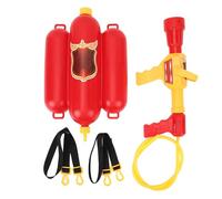 Jouets d'eau D'extincteur, Jouets d'eau de Sac à Dos de Pompier de Jeu de Rôle, Tire l'eau Loin, Facile à Remplir, Plaisir de Plage pour Les Enfants, Plastique