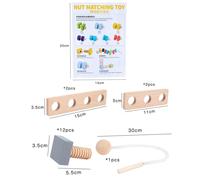 Jouets d'écrous pour enfants,Jouets d'assemblage d'écrous,Jouets d'apprentissage précoce