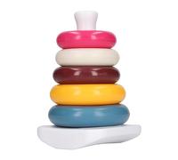 Jouets D'éducation Circulaire empilé de Jouets, Renforcez la motricité et la capacité de Résolution de Problèmes, adapté aux Nourrissons et aux Tout-Petits, des Matériaux Plastiques