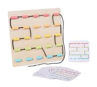 Jouets D'enfilage De Puzzle - Jouet D'enfilage De Laçage En Bois, Planche À Fil, Planche À Dessin De Tissage | La Couverture Sensorielle Pour Les Personnes Âgées Atteintes De Démence Aide À Lutter Con