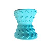Jouets d'enrichissement fabriqués à partir de jouets interactifs durables pour animaux de compagnie qui favorisent le collage et pour les bébés de petite à grande taille RmG257 (bleu, 7,6 x 7,6 x 8,4