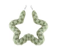 Jouets d'escalade pour hamster - Corde flexible en peluche de 99,1 cm, jouet sautant pour furet pour aras, conures, oiseaux, exercices réglables pour cages d'animaux domestiques, salon et bureau pour