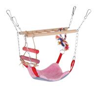 Jouets d'escalade pour perroquets,Echelle de balançoire pour perroquets,Balançoire colorée,Lit de perroquet,Echelle de balançoire pour perroquets