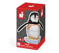 Jouets D'eveil Culbuto Pingouin Zigolos (Bois)
