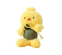 Jouets d'herbe à chat pour chats avec cloche, boule interactive d'herbe à chat à mâcher pour chats - Chaton rempli de peluche, jouets à mâcher et à mâcher, pour chats et