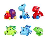Jouets D'horlogerie Pour Enfants, 9 Pièces, Jouets Interactifs, Dessins Animés, Jouets Éducatifs Pour Enfants, Couleur Et Style Aléatoires