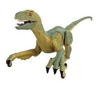Jouets dinosaure télécommandé vert rc 2. 4g simulation rc velociraptor intelligente avec lumière led cadeau pour enfants