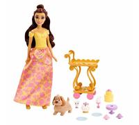 Jouets Disney Princess, la poupée du chariot de thé de Belle et son set de jeu