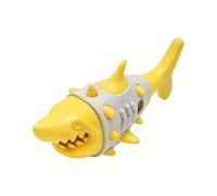 Jouets distributeurs de friandises pour chien - Puzzle pour chiot - Distributeur de nourriture multifonction en forme de requin pour le jardin, la cour, l'entraînement
