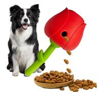 Jouets Distributeurs De Friandises pour Chiens - Jouet Mangeoire Interactif Rose,Mangeoire Ludique Chiot - pour Races De Chiens Grandes Moyennes Et Petites Enrichissement Entraînement Et Anti Ennui