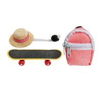 Jouets Dragons barbus - Ensemble d'enrichissement réglable, accessoires en tissu EVA Oxford, kit de sac à dos pour chapeau de skateboard tortue, reptiles | Jouets d'habitat pour Cage de réservoir de l