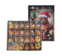 Jouets Du Calendrier De L'Avent Pour Noël - 24 Jours De Calendrier De L'Avent Avec Figurines | Ornement De Bureau Festif Pour Affichage,Pour Adolescents Et Adultes