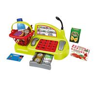 Jouets Ecoiffier - 1230 - Caisse Enregistreuse 100% Chef - 26 Accessoires - Dès 18 Mois - Fabriqué en France