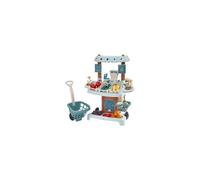 Ecoiffier – Jeu d'imitation – Étal du marché – Marchande roulante, accessoires complets – Dès 18 mois