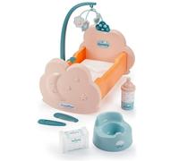 Jouets Ecoiffier - 1873 - Lit et Accessoires pour bébé - Jeu d'imitation pour Enfants - Dès 18 Mois - Origine France Garantie