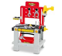 Jouets Ecoiffier - 2416 - Etabli avec accessoires pour bricoler comme les grands - Mecanics - 16 pièces - Jeu d'imitation - Jeu de bricolage - Dès 18 mois - Fabriqué en France