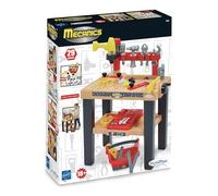 Jouets Ecoiffier - 2429 - Grand Etabli avec Accessoires pour bricoler comme Les Grands - 29 pièces - Mecanics - Jeu d'imitation - Jeu de Bricolage - Dès 18 Mois - Fabriqué en France