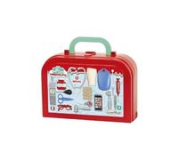 Jouets Ecoiffier - 251 - La valisette docteur luxe pour enfants - Médical - Jeu d'imitation - 17 pièces - Dès 18 mois - Fabriqué en France