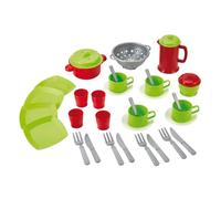 Jouets Ecoiffier - 2640 - Sac dînette garni - 100 % Chef -35 pièces - Dès 3 ans - Fabriqué en France
