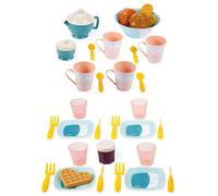 Ecoiffier Coffret petit déjeuner – Cuisine pour enfants – Vert azur Multicouleur