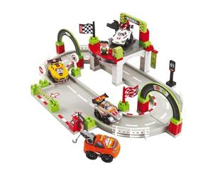 Jouets Ecoiffier - 3006 - Circuit Grand Prix - Abrick - Jeu De Construction pour Enfant - Dès 18 Mois - Fabriqué en France