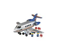 Jouets Ecoiffier - 3155 - Happy Jet Abrick - 2 Personnages + Accessoires - jeu de construction - Dès 18 Mois - Fabriqué en France