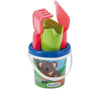 Jouets Ecoiffier - 671 - Seau Garni Décor Koala 12 cm - Jeu de Plage pour Enfants - Dès 18 Mois - Fabriqué en France